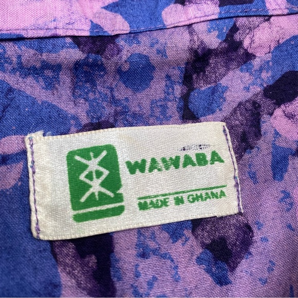 Abstract Button Up Shirt Made In Ghana - Picture 12 of 16